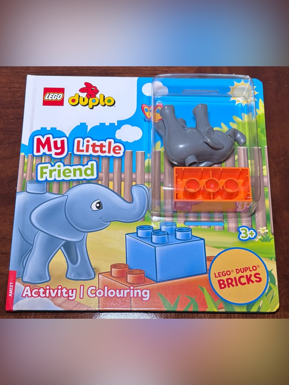 Lego Duplo My Little Friend Activity Book Includes Duplo Elephant and Brick